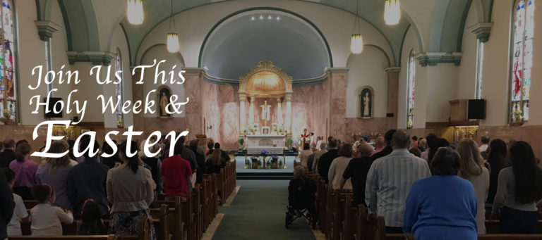 Easter Mass and Holy Week Schedule - Saint Augustine Church